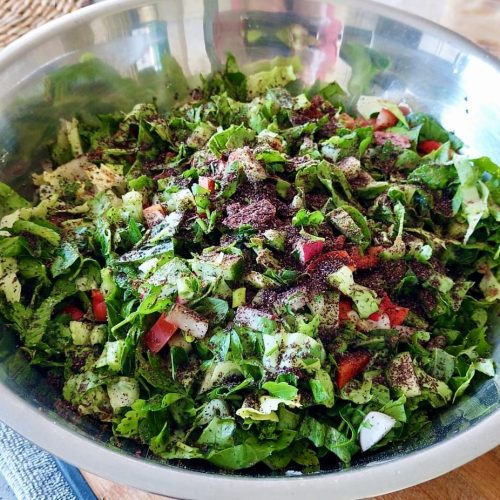 fattoush salad_weight management, heart health, women's health TABS