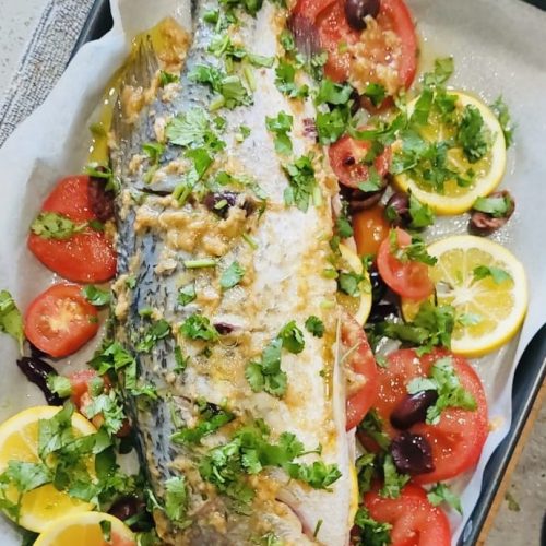 fish dish_ meal plan, heart health, women's health TABS